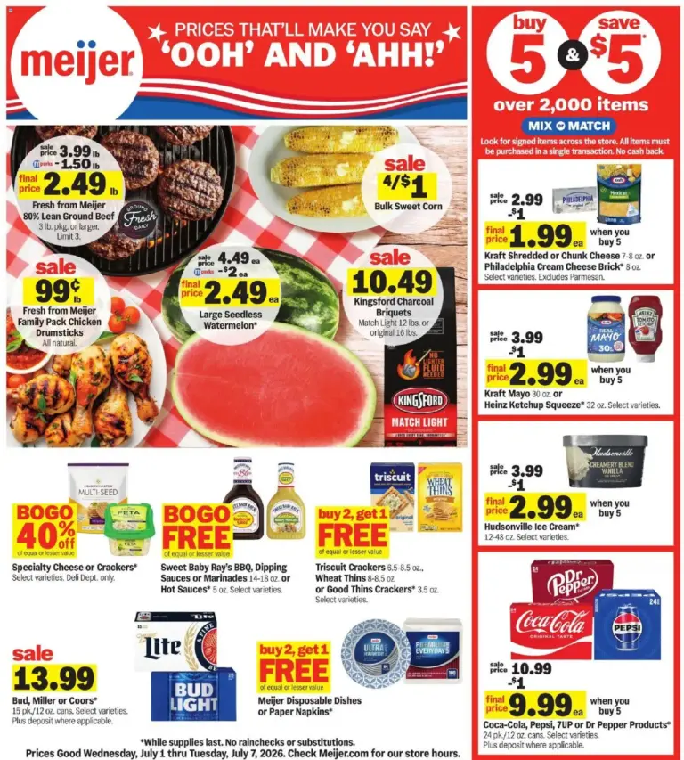 Meijer Weekly Ad 07/01 07/07 2026