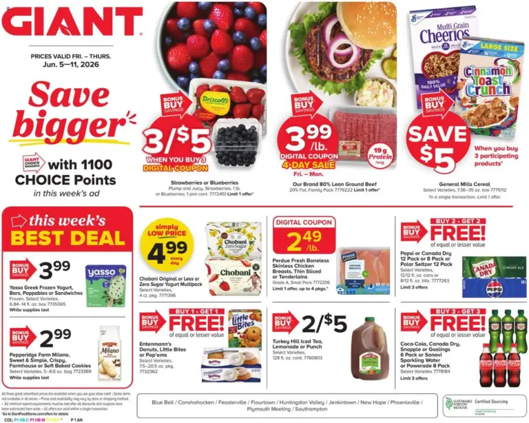 Giant Weekly Ad (06/05 - 06/11 2026) - Flyer