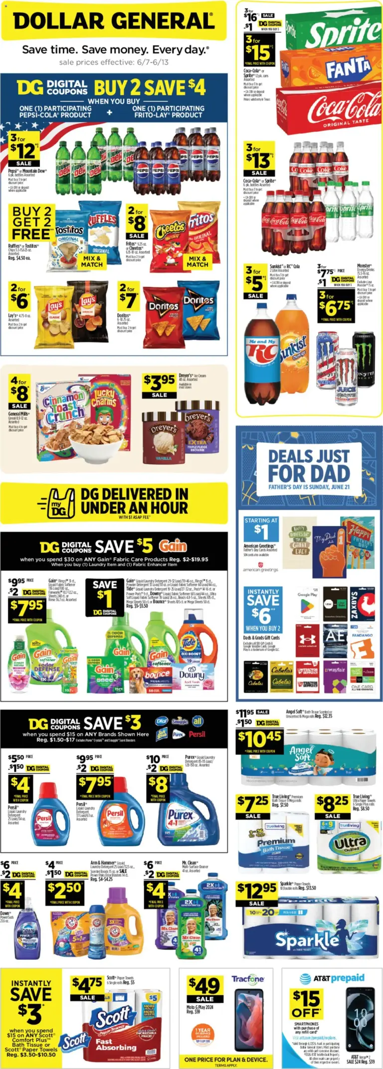 Dollar General Weekly Ad - TX (06/07 - 06/13 2026) - Flyer