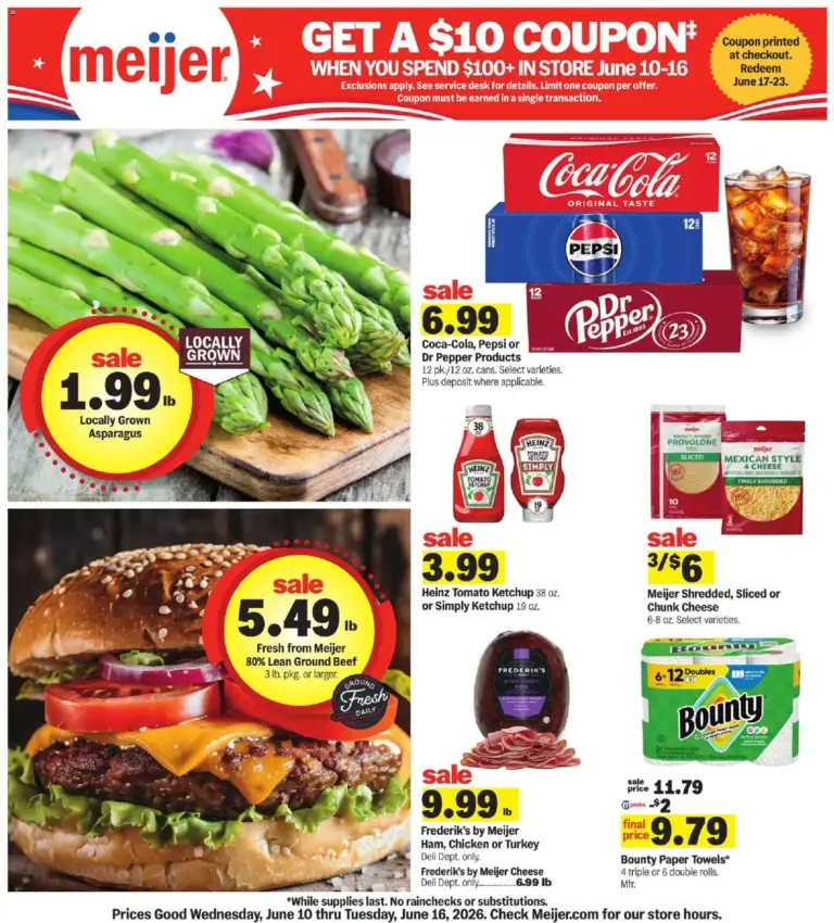 Meijer Weekly Ad (06/10 - 06/16 2026) - Flyer