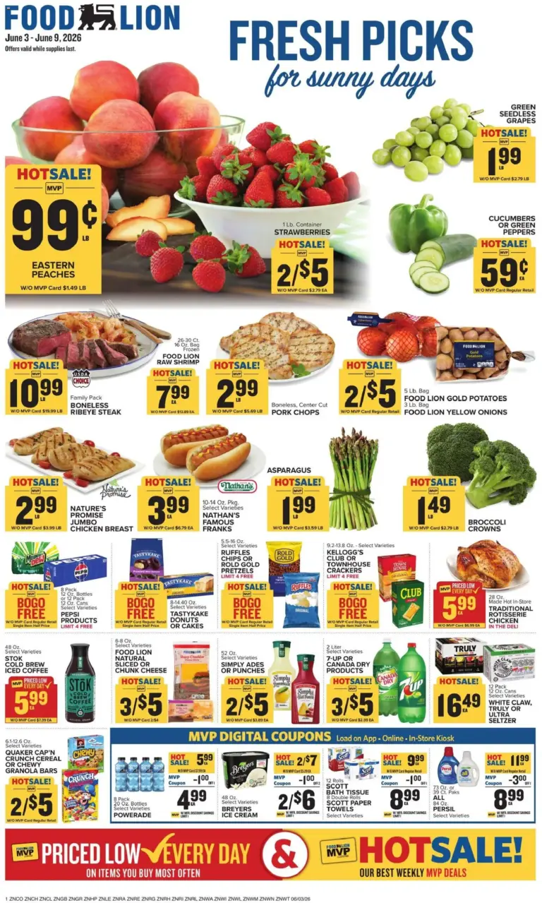 Food Lion Weekly Ad (06/03 - 06/09 2026) - Flyer