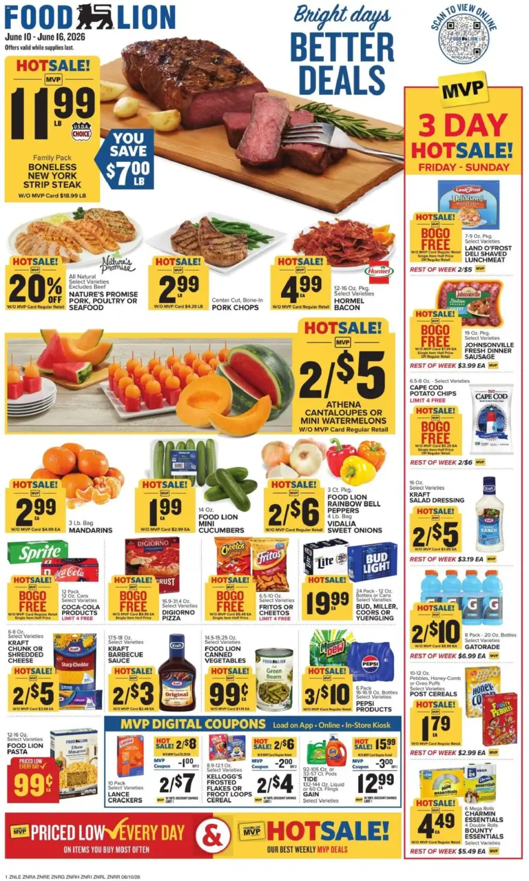 Food Lion Weekly Ad (06/10 - 06/16 2026) - Flyer