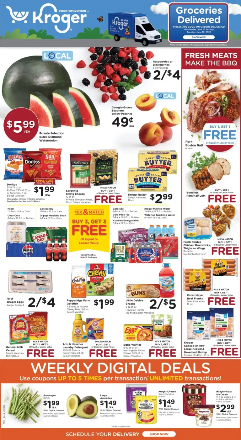 Kroger Weekly Ad (06/10 - 06/16 2026) - Flyer