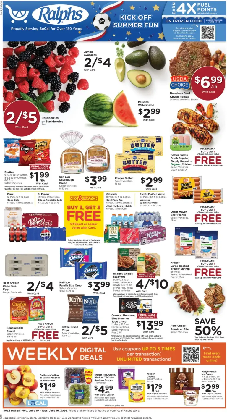 Ralphs Weekly Ad (06/10 - 06/16 2026) - Flyer