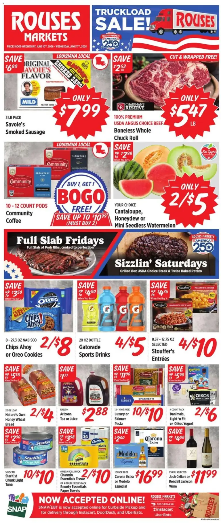 Rouses Weekly Ad - LA (06/10 - 06/17 2026) - Flyer