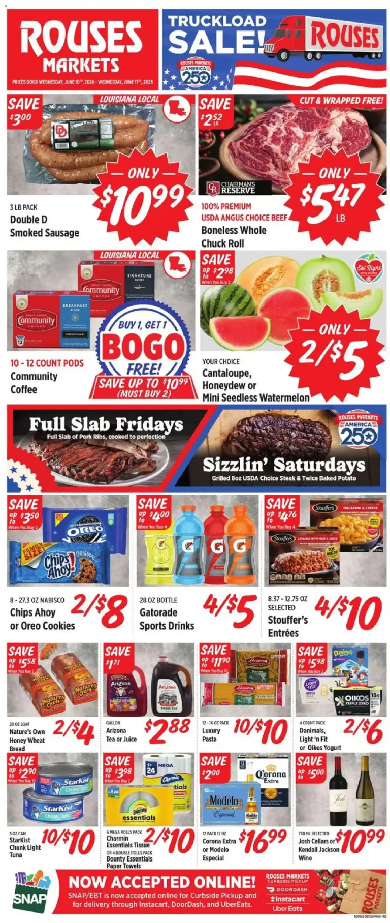 Rouses Weekly Ad - LA (06/10 - 06/17 2026) - Flyer