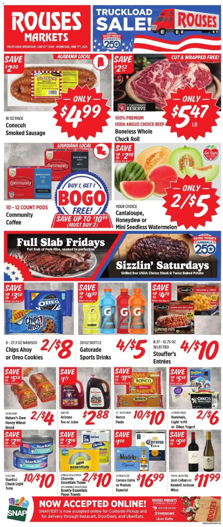 Rouses Weekly Ad - AL (06/10 - 06/17 2026) - Flyer