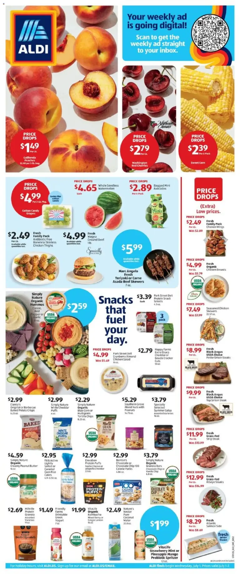 Aldi Weekly Ad 07/01 07/07 2026