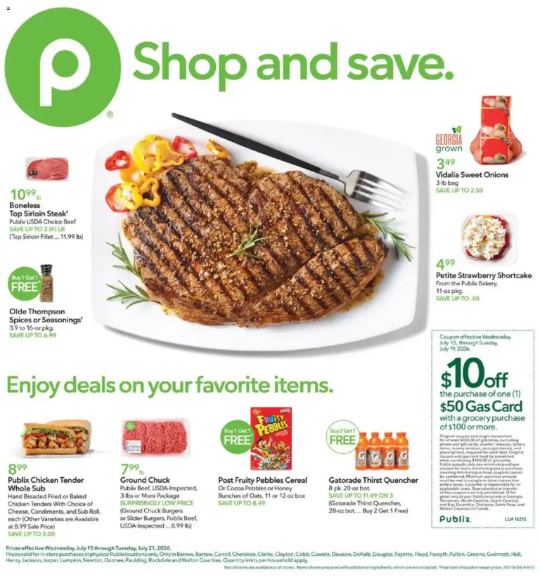 Publix Weekly Ad 07/15 07/21 2026