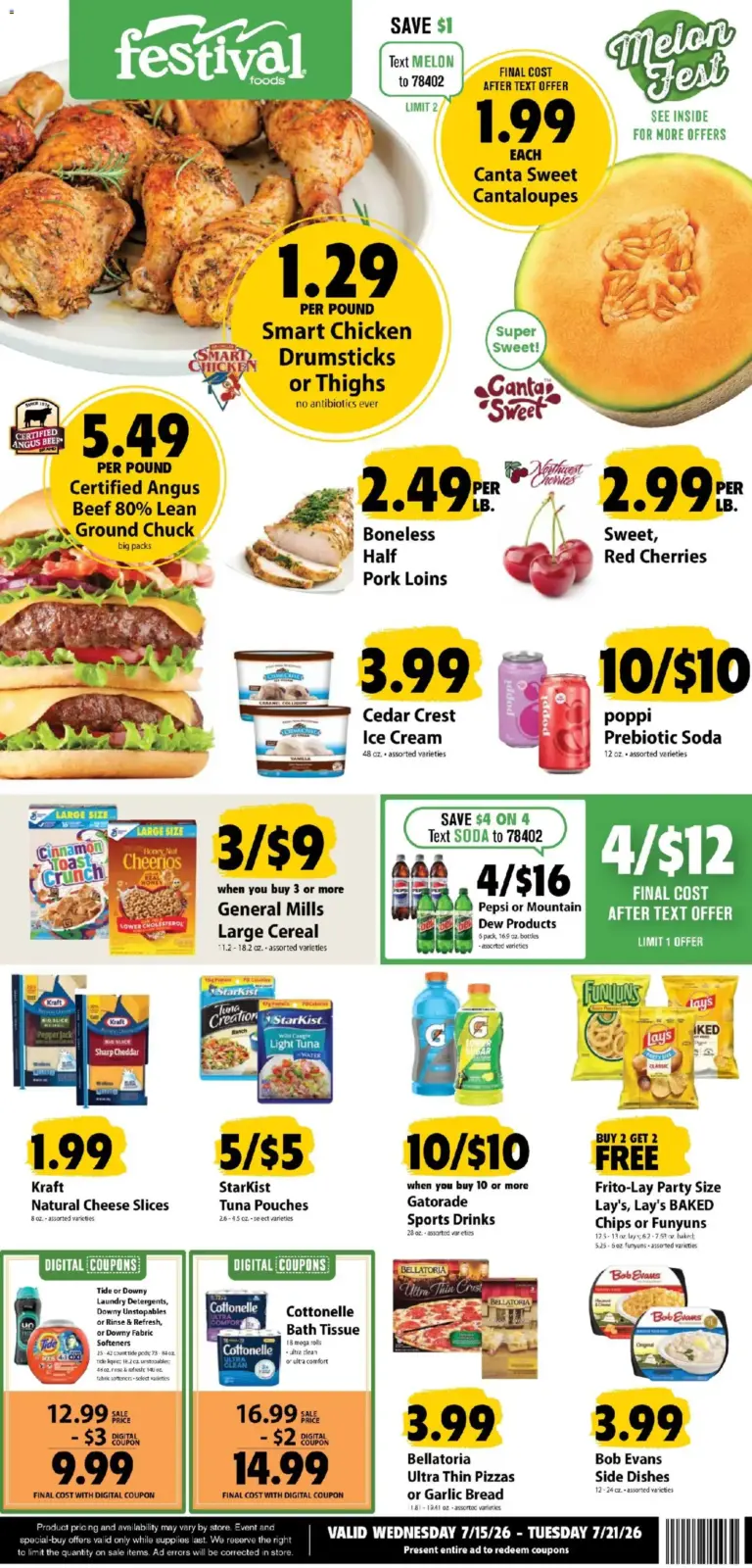Festival Foods Weekly Ad 07/15 07/21 2026