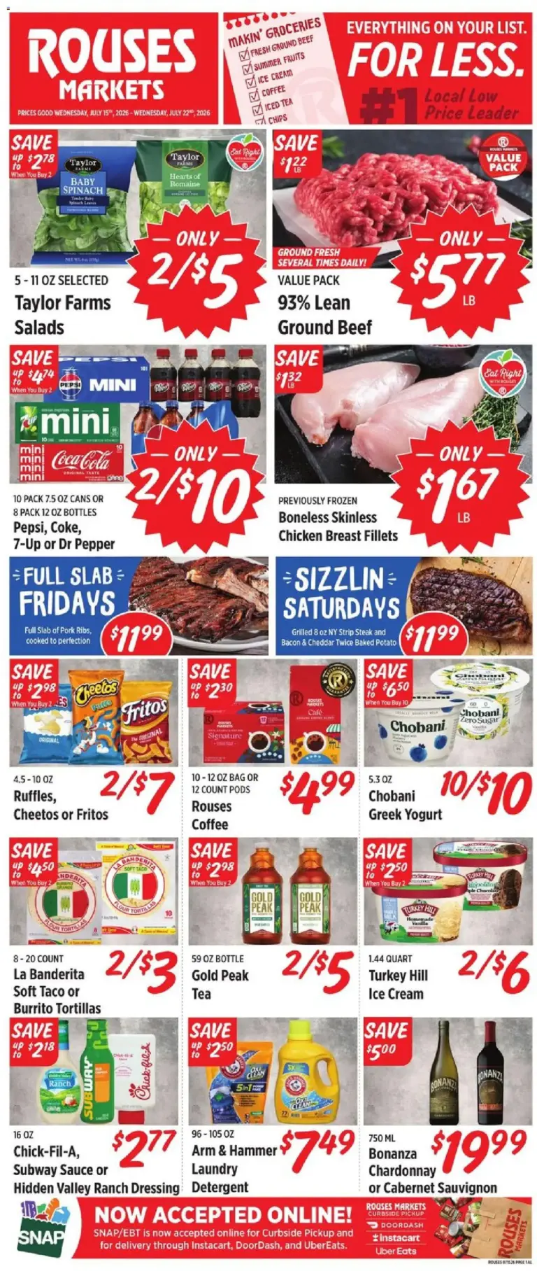 Rouses Weekly Ad 07/15 07/22 2026