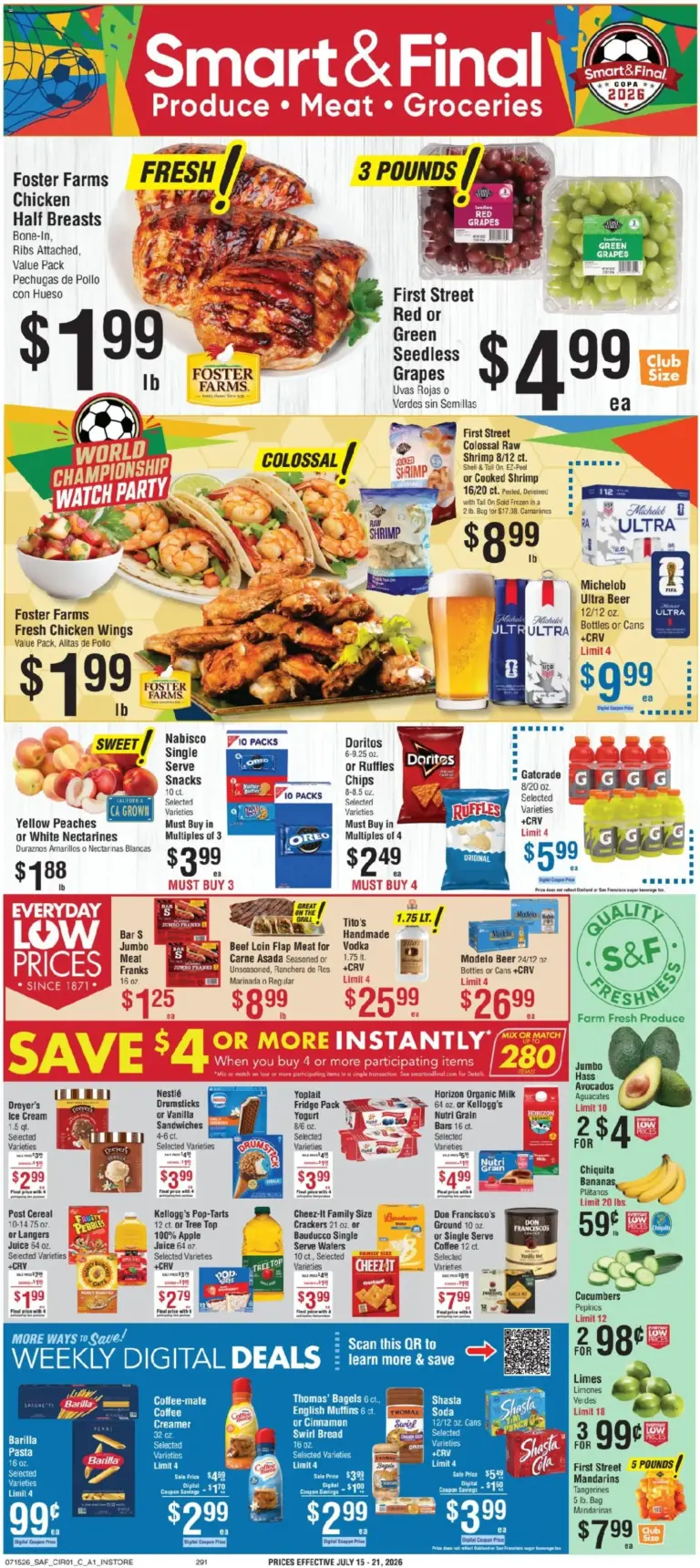 Smart & Final Weekly Ad 07/15 07/21 2026