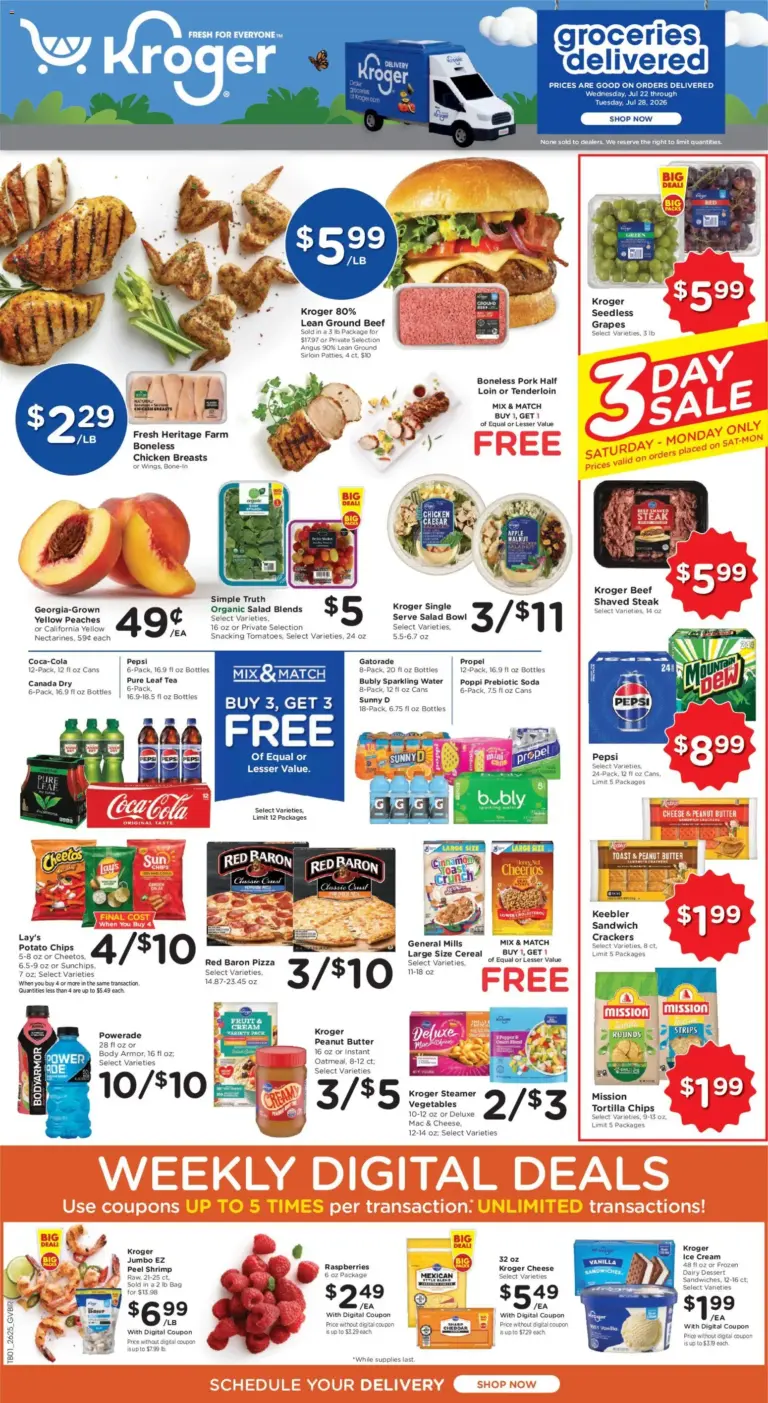 Kroger Ad 07/22 07/28 2026