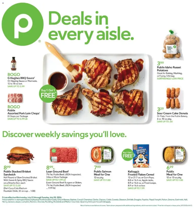 Publix Weekly Ad 07/22 07/28 2026