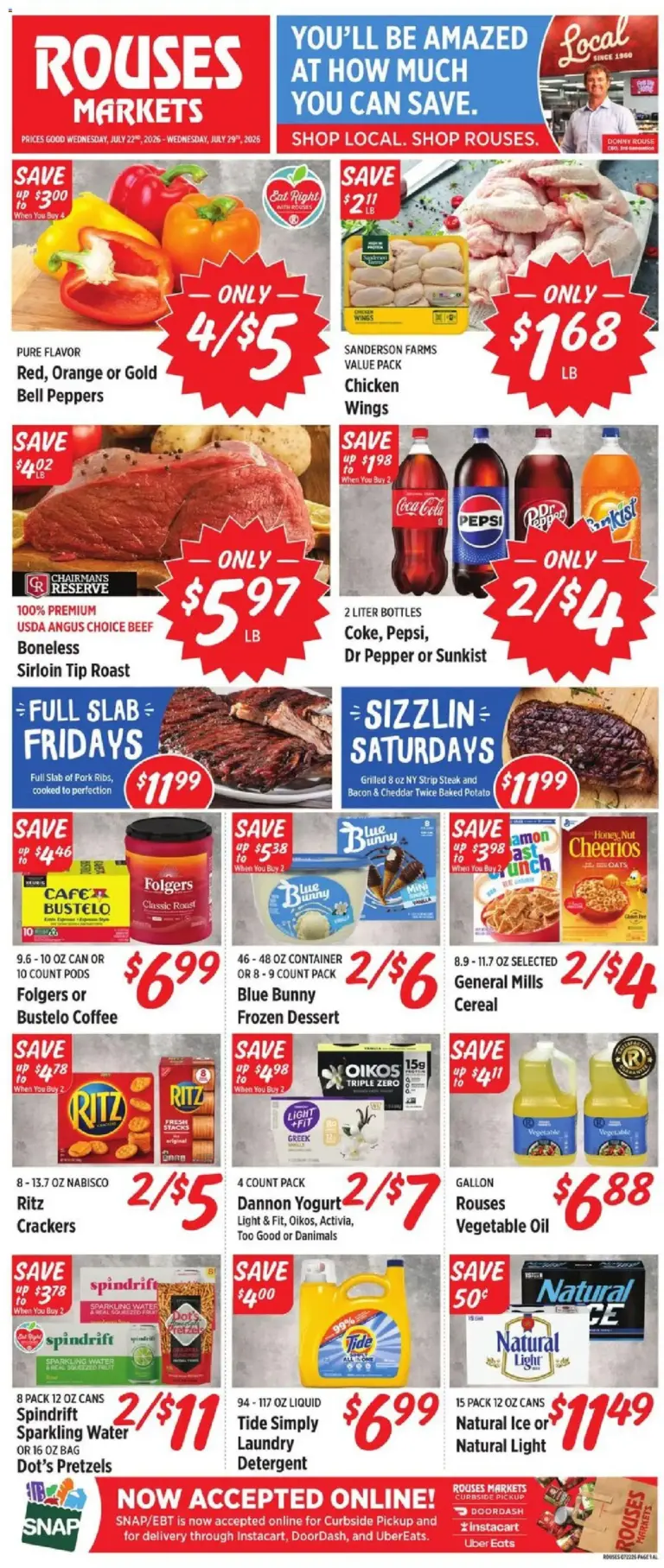 Rouses Weekly Ad 07/22 07/29 2026