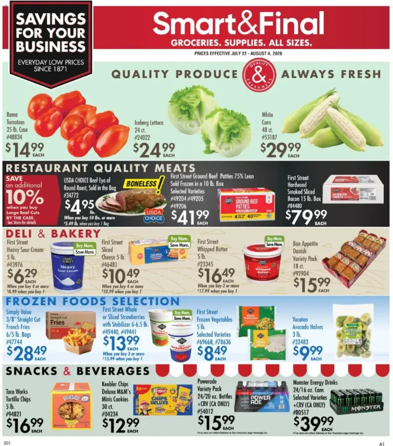 Smart & Final Business & Club 07/22 08/04 2026