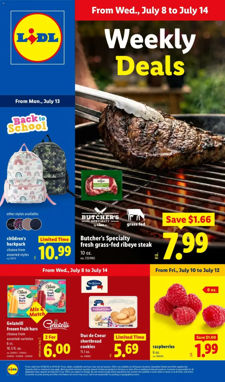 Lidl Weekly Ad 07/08 07/14 2026