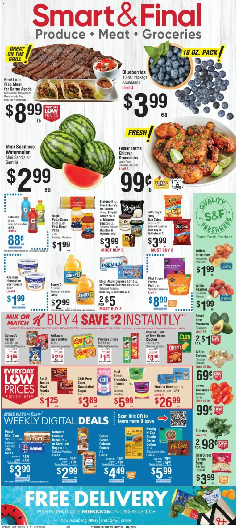 Smart & Final Weekly Ad 07/22 07/28 2026