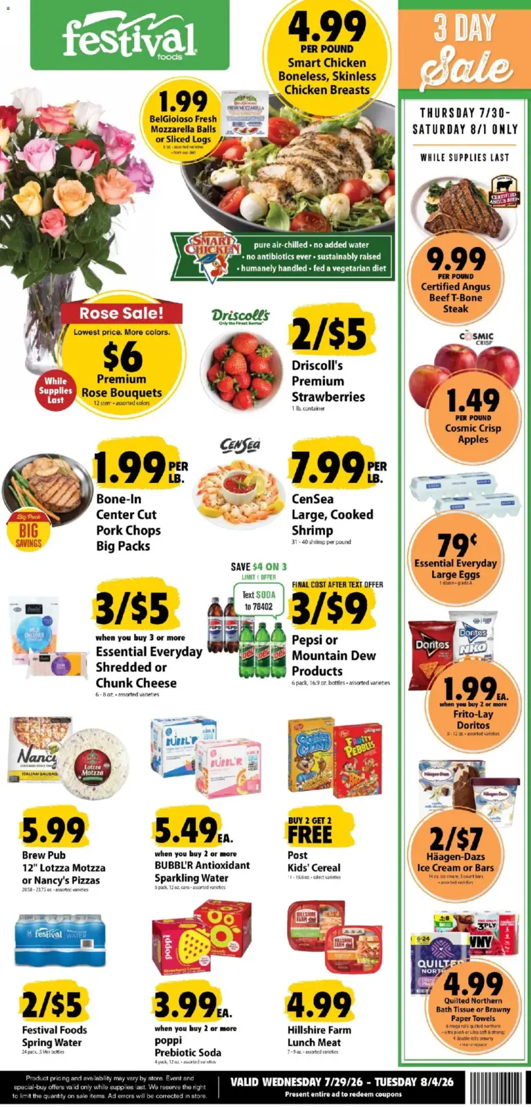 Festival Foods Weekly Ad 07/29 08/04 2026