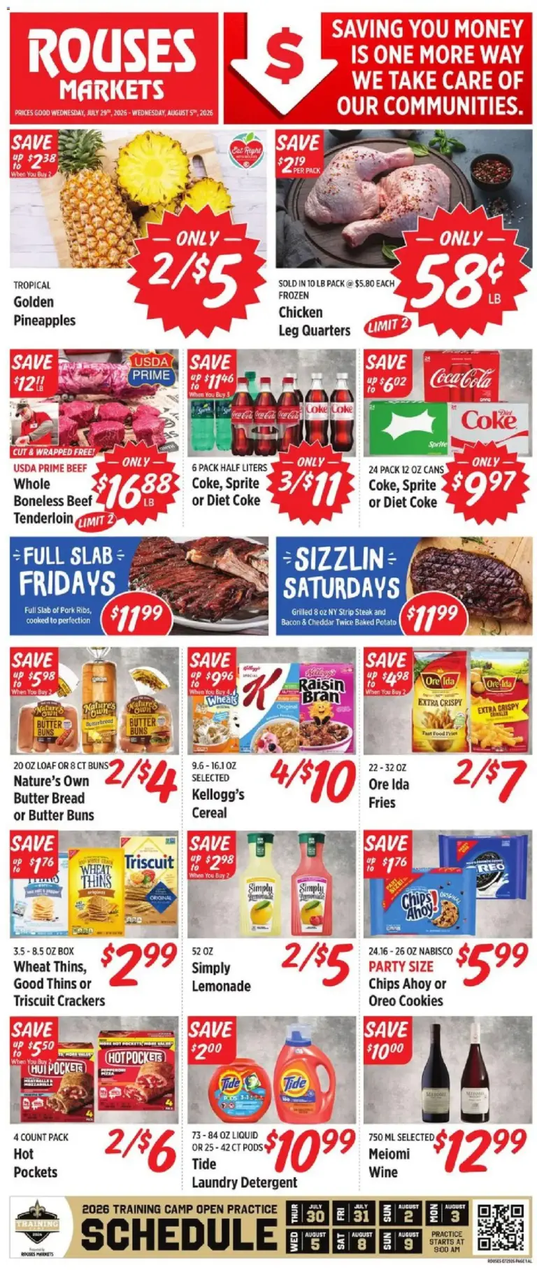 Rouses Weekly Ad AL 07/29 08/05 2026
