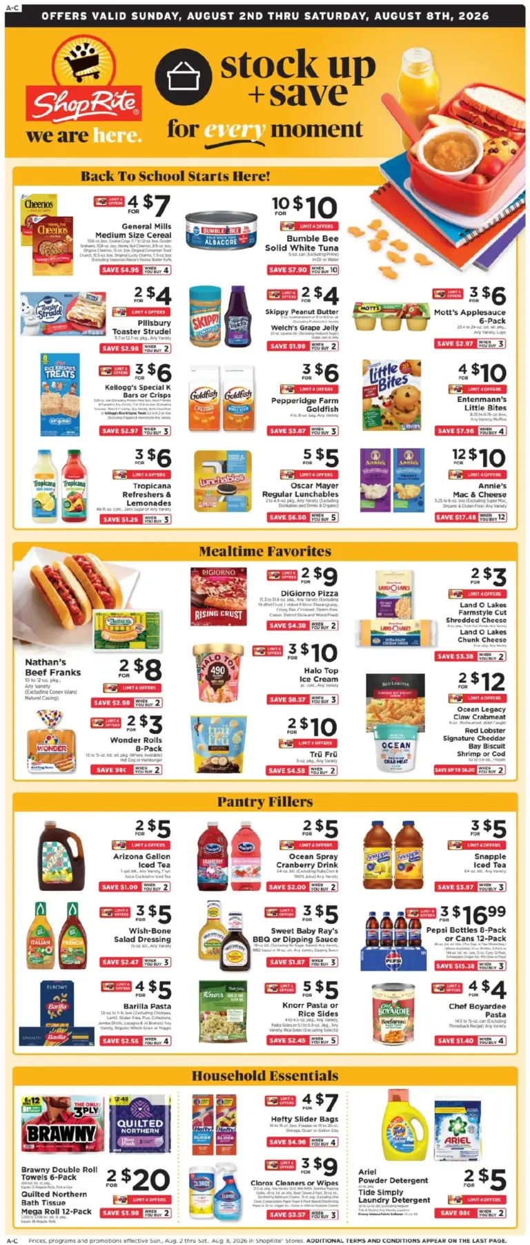 ShopRite Weekly Ad 08/02 08/08 2026