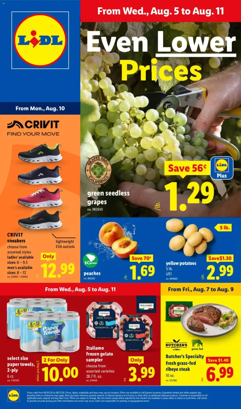 Lidl Weekly Ad 08/05 08/11 2026