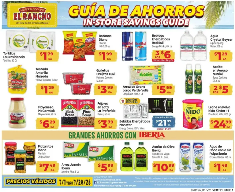 El Rancho Weekly Ad 07/01 07/28 2026