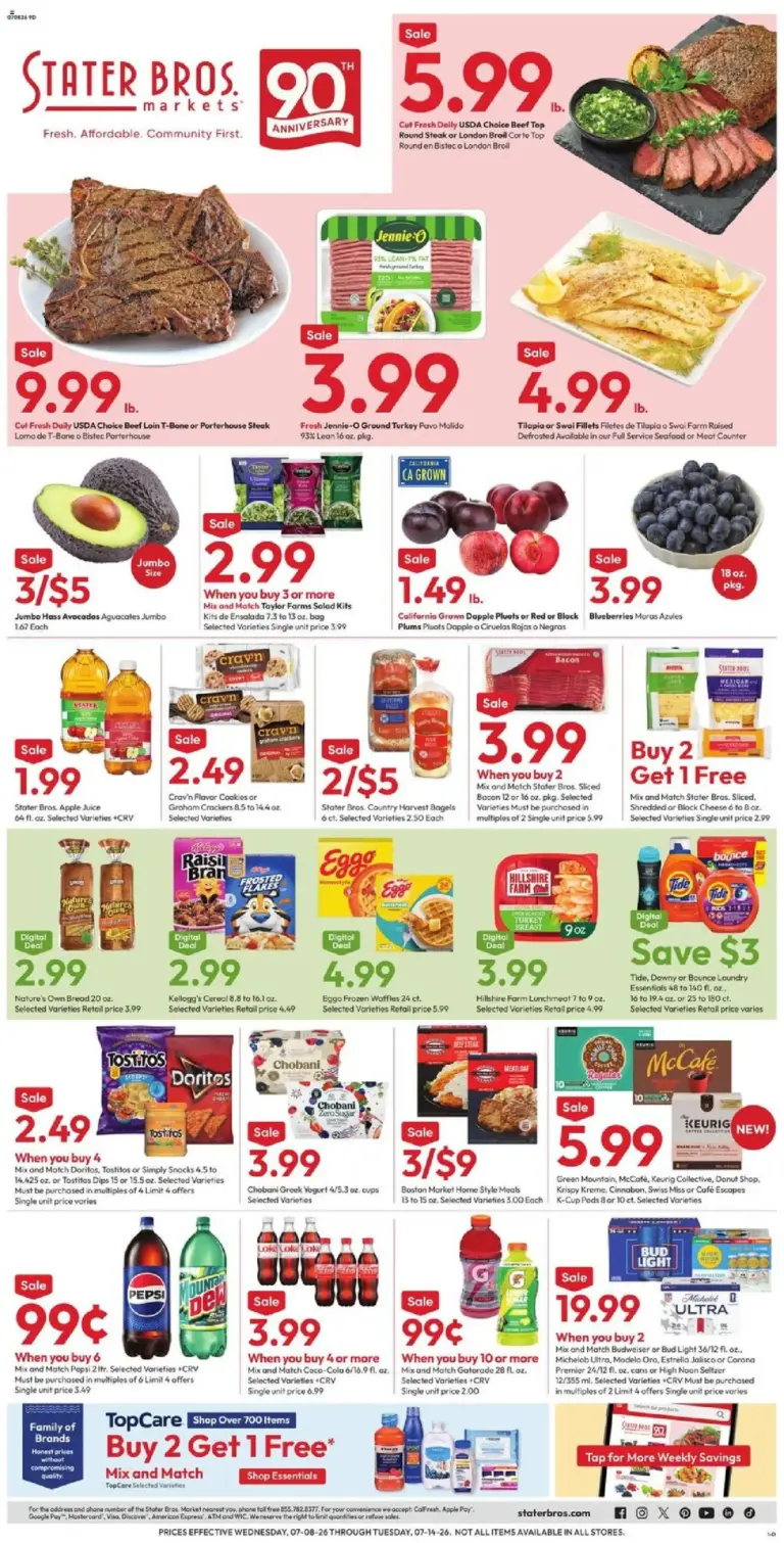 Stater Bros Weekly Ad 07/08 07/14 2026