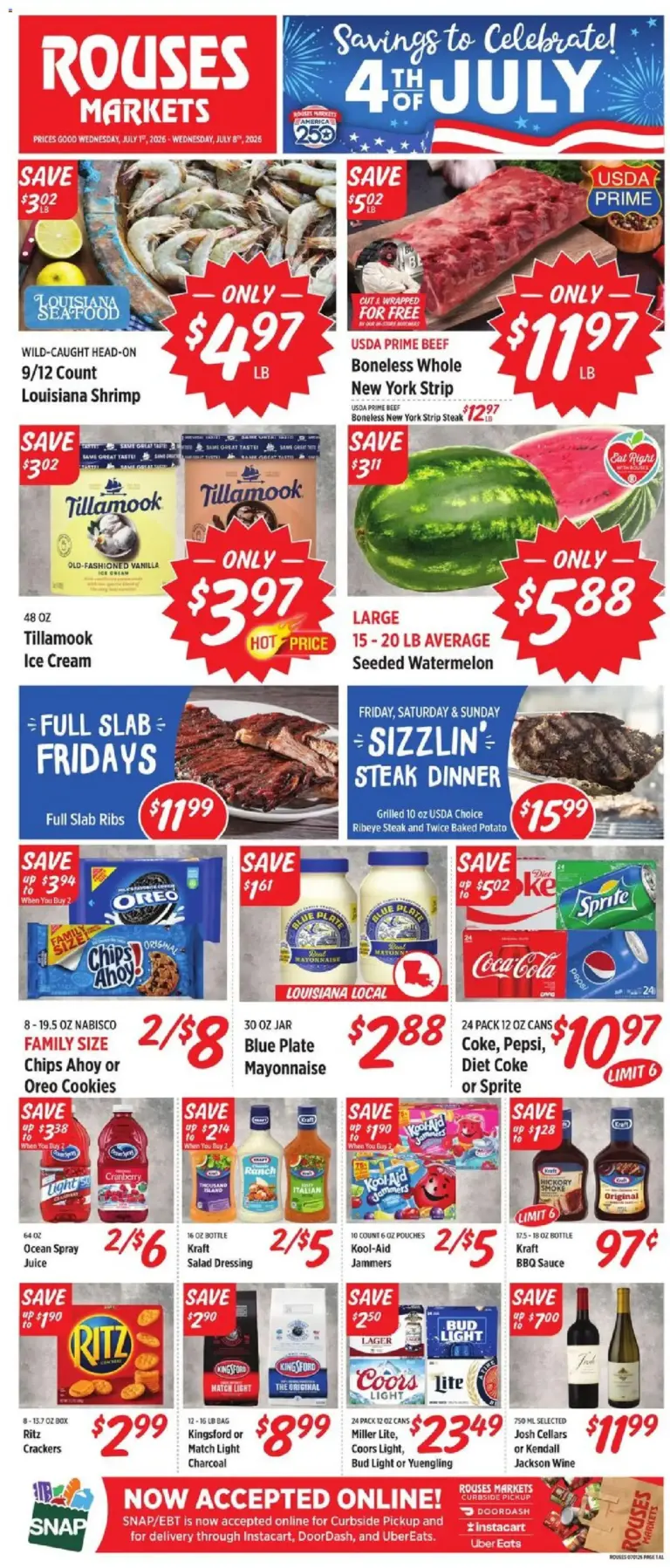 Rouses weekly ads sale ad