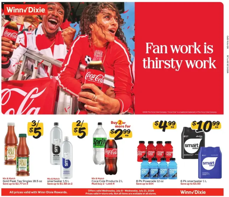 Winn Dixie In Store 07/08 07/21 2026