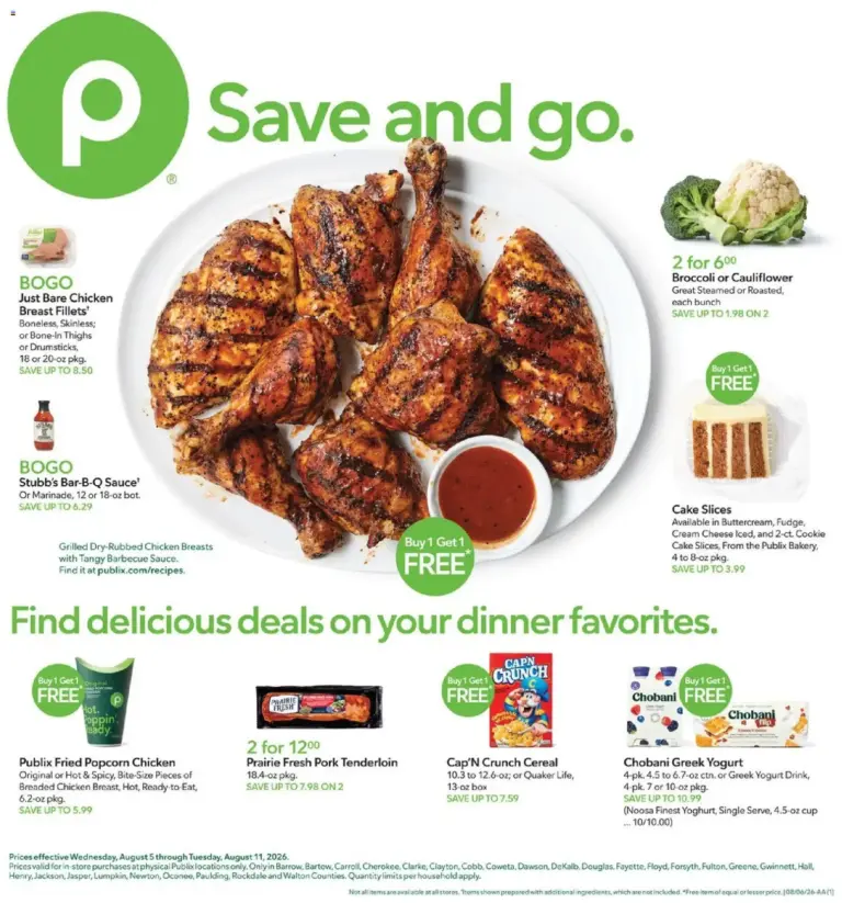 Publix Weekly Ad 08/05 08/11 2026
