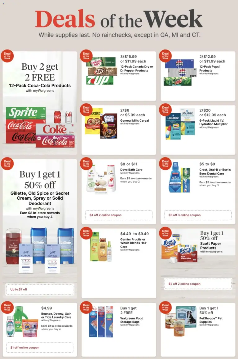 Walgreens Weekly Ad 08/09 08/15 2026