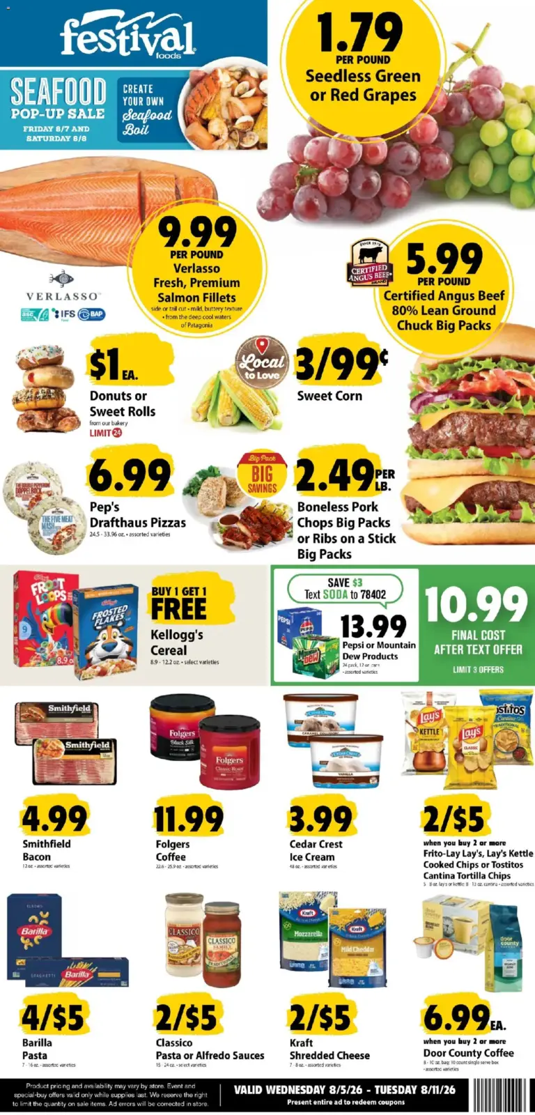 Festival Foods Weekly Ad 08/05 08/11 2026