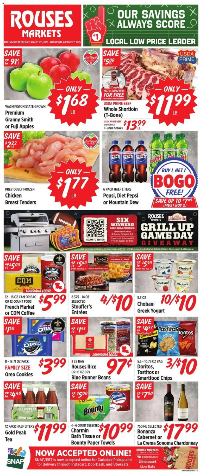 Rouses Weekly Ad - AL 08/12 - 08/19 2026