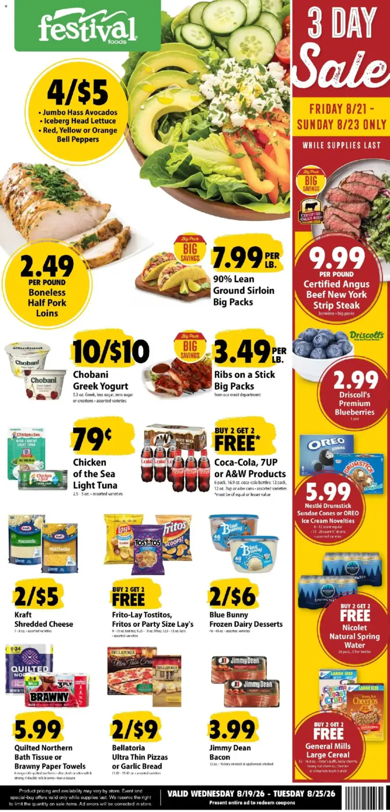 Festival Foods Weekly Ad 08/19 - 08/25 2026