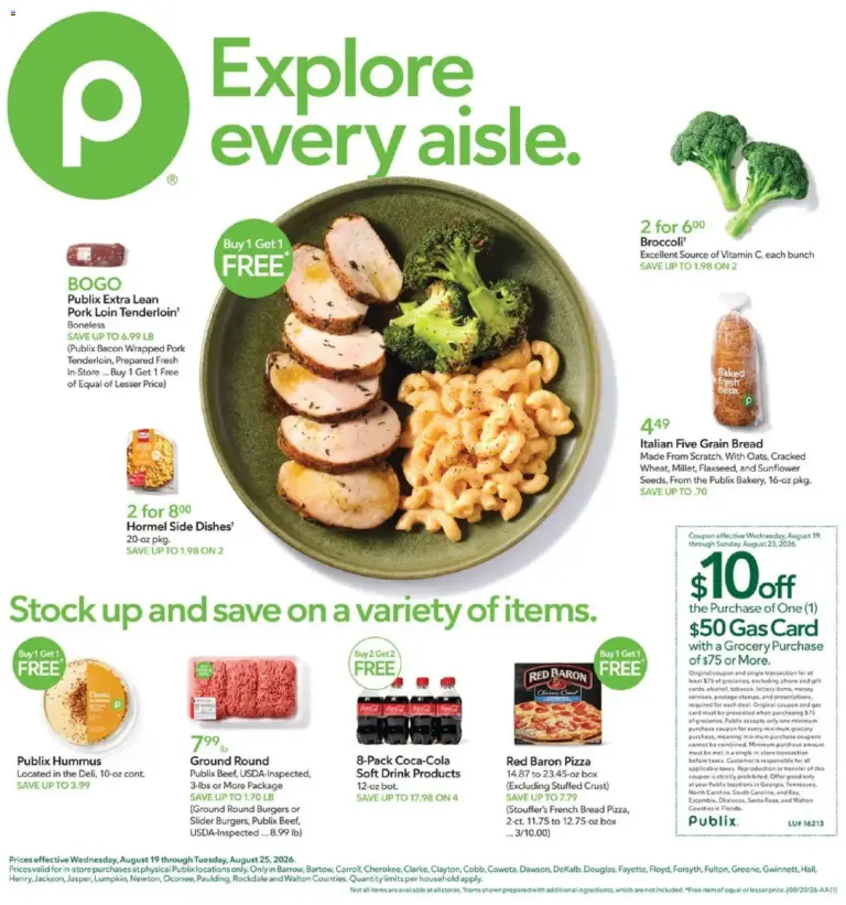 Publix Weekly Ad 08/19 - 08/25 2026