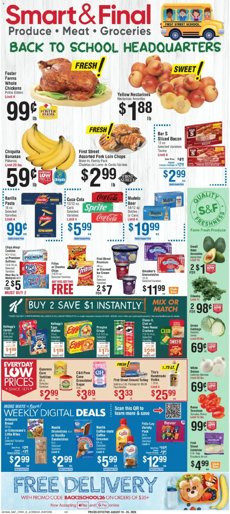 Smart & Final Weekly Ad 08/19 - 08/20 2026