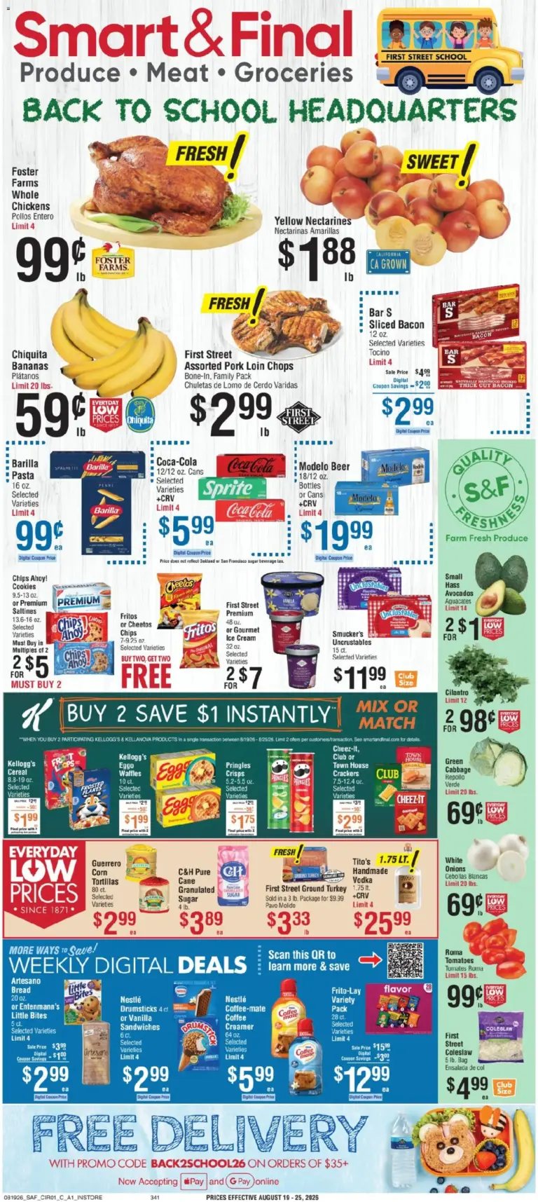 Smart & Final Weekly Ad 08/19 - 08/25 2026