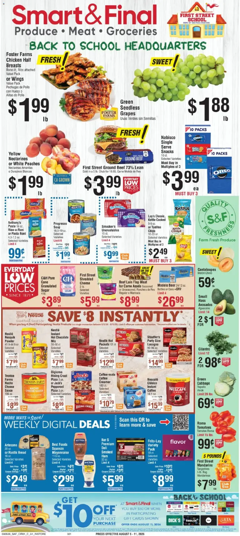 Smart & Final Weekly Ad 08/05 08/11 2026