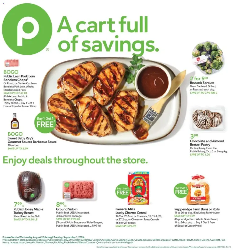Publix Weekly Ad 08/26 - 09/01 2026