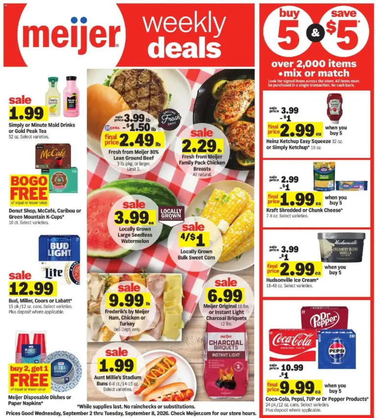 Meijer Weekly Ad 09/02 - 09/08 2026