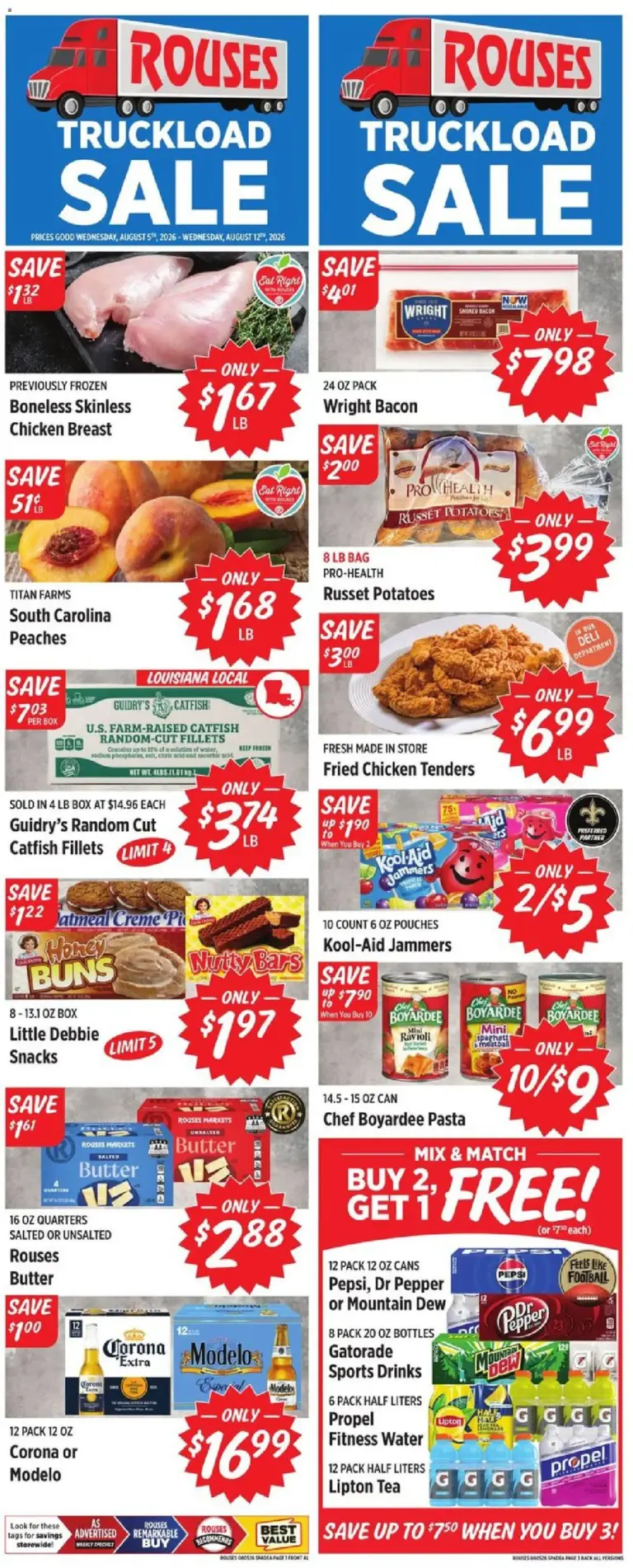 Rouses Weekly Ad 08/05 08/12 2026