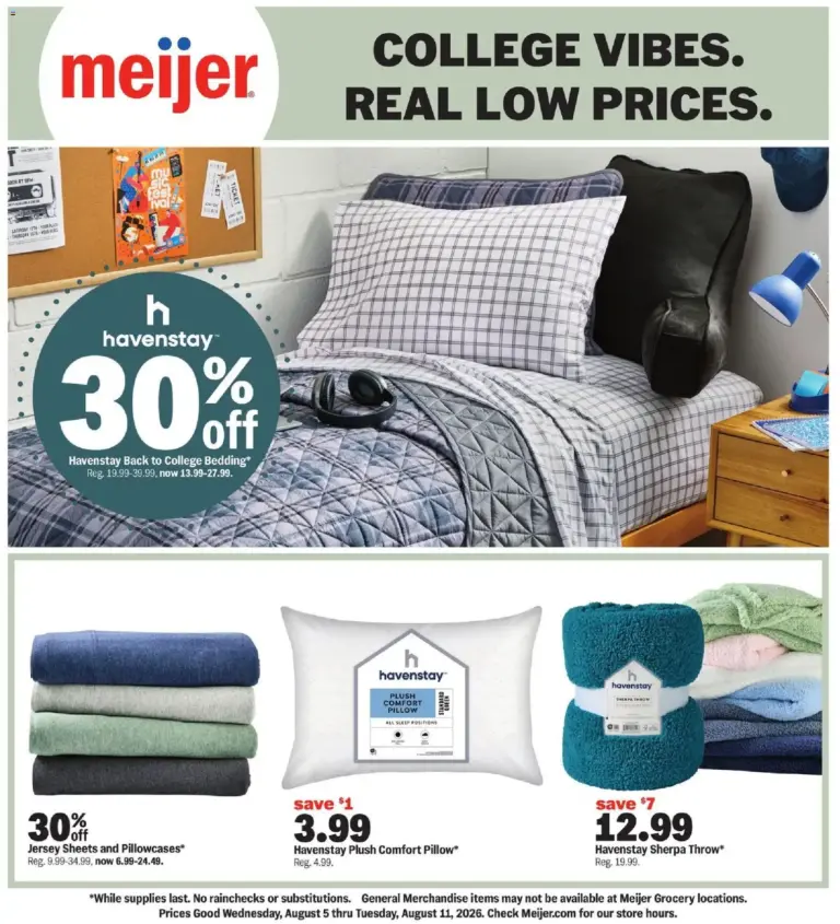 Meijer College Vibes Real Low Prices 08/05 08/11 2026