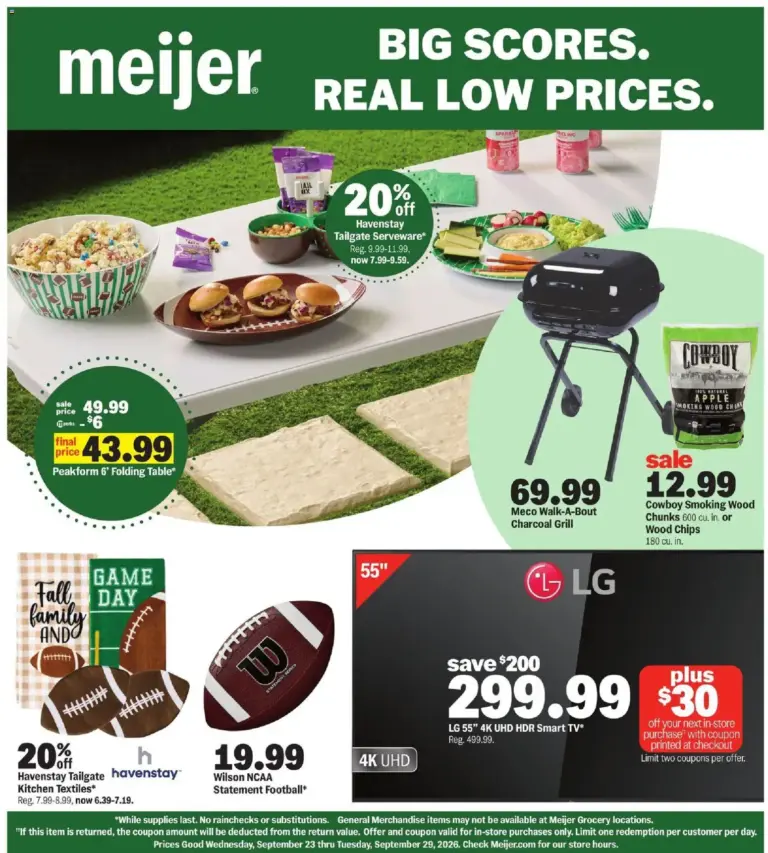 Meijer Ad 09/23 - 09/29 2026