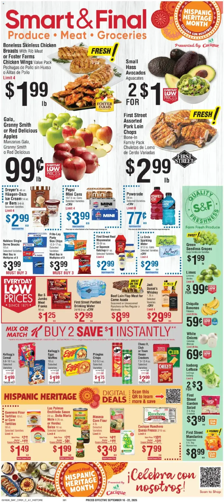 Smart & Final Weekly Ad 09/16 - 09/22 2026