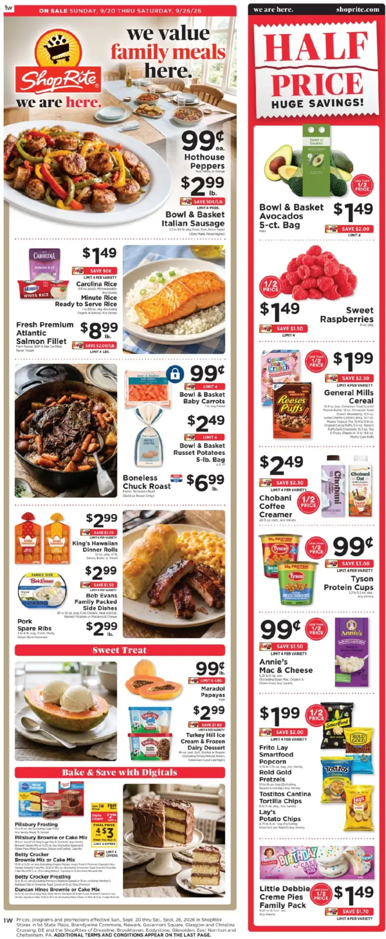 ShopRite Weekly Ad 09/20 - 09/26 2026