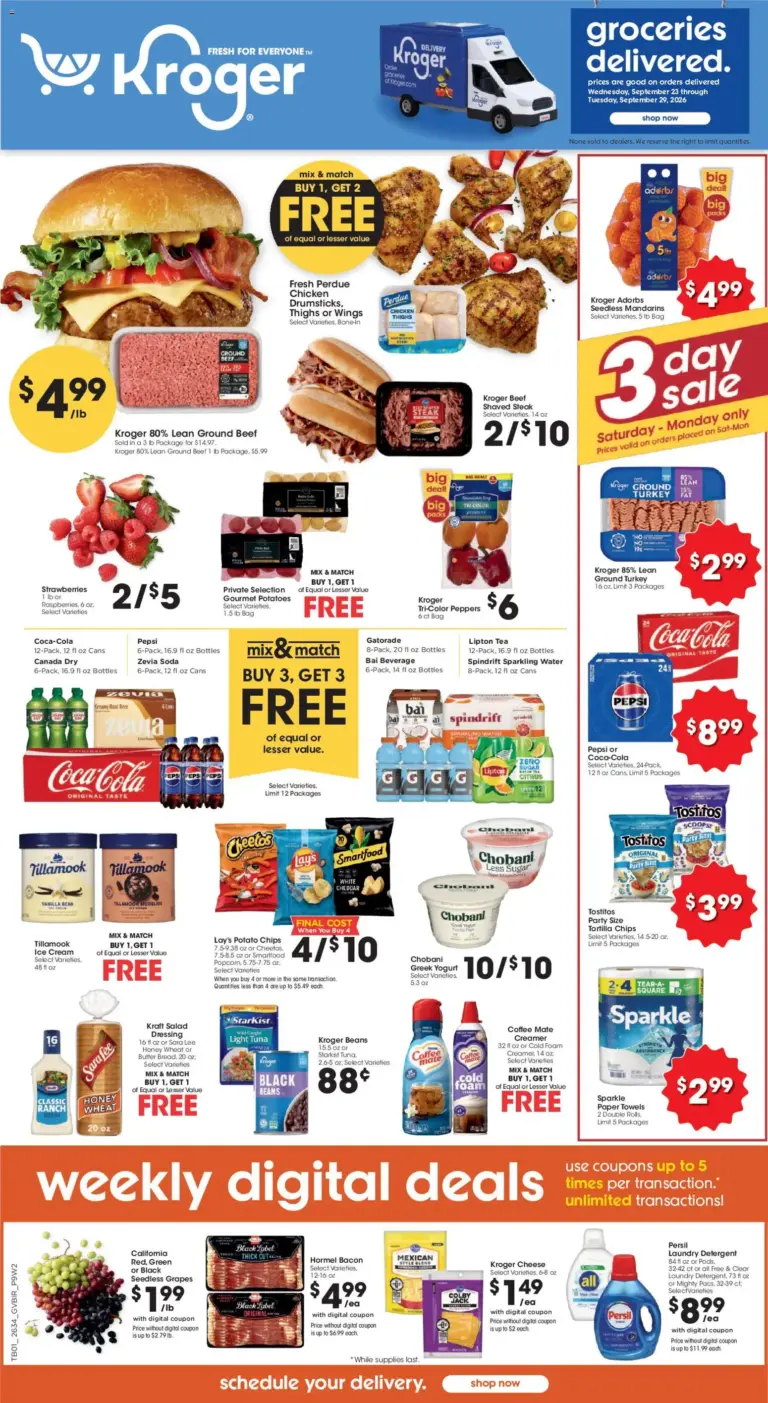 Kroger Ad 09/23 - 09/29 2026