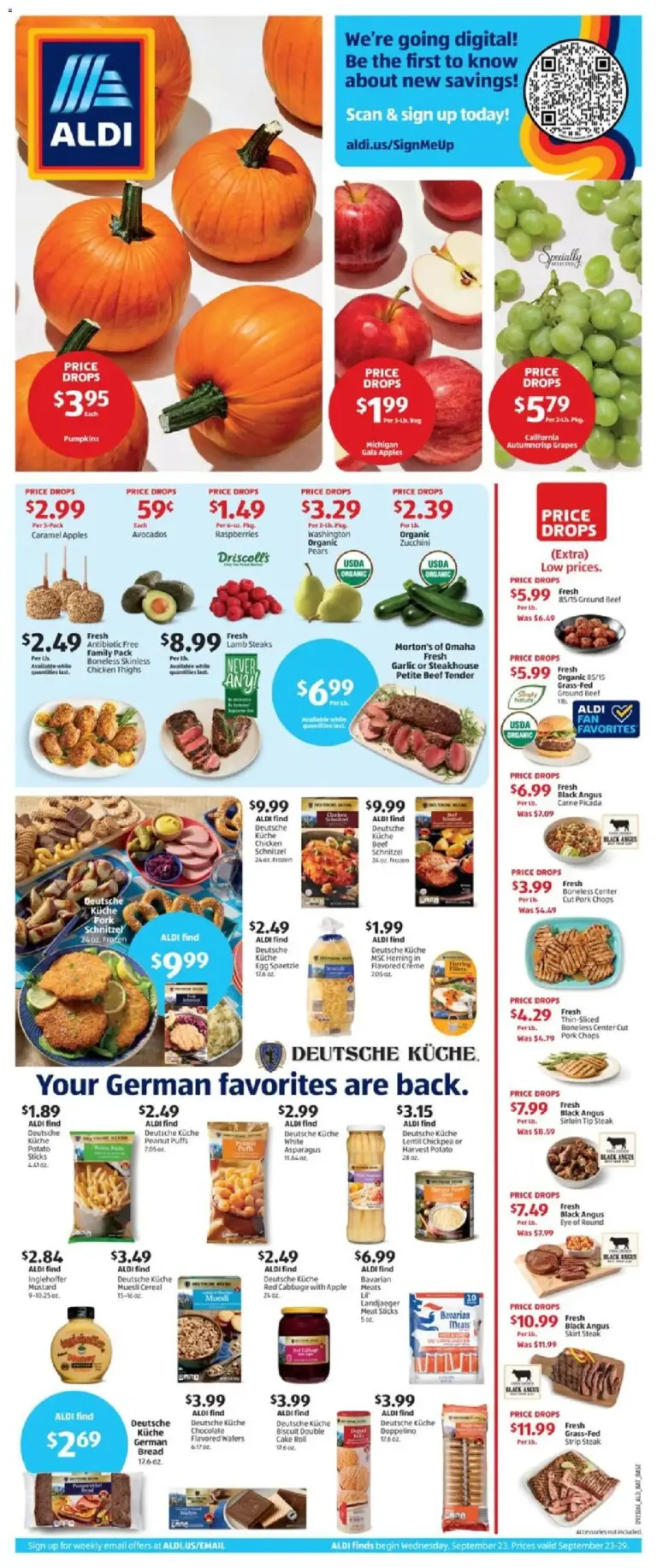 Aldi Weekly Ad 09/23 - 09/29 2026