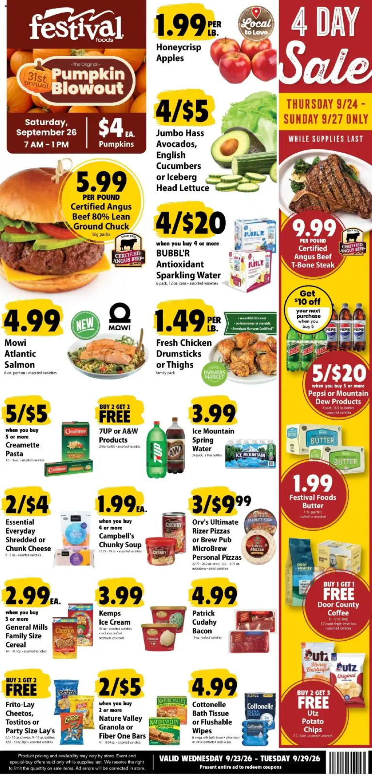 Festival Foods Weekly Ad 09/23 - 09/29 2026