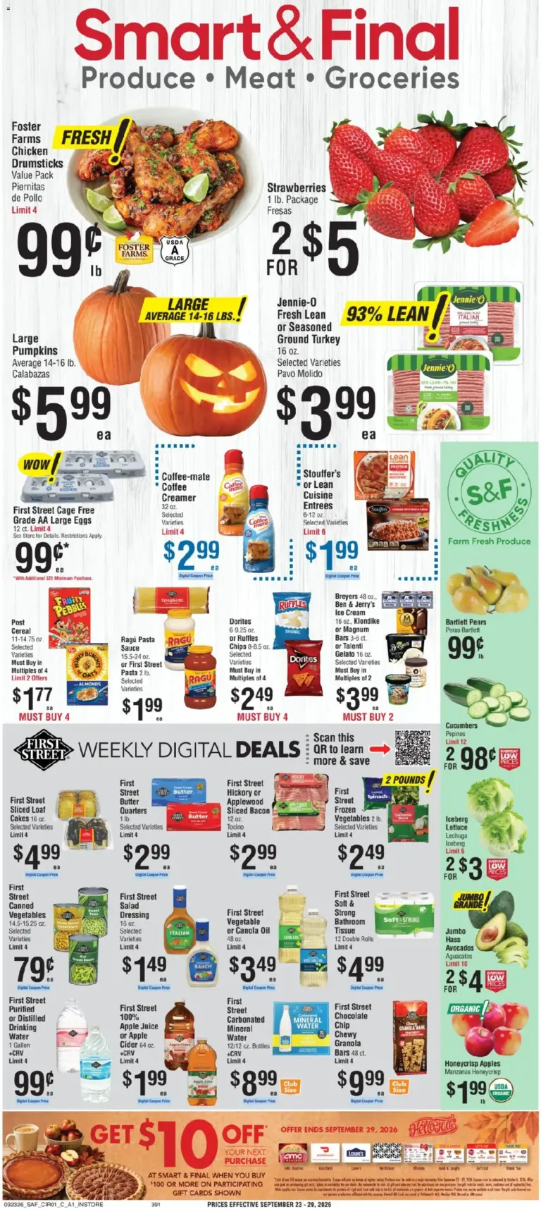 Smart & Final Weekly Ad 09/23 - 09/29 2026